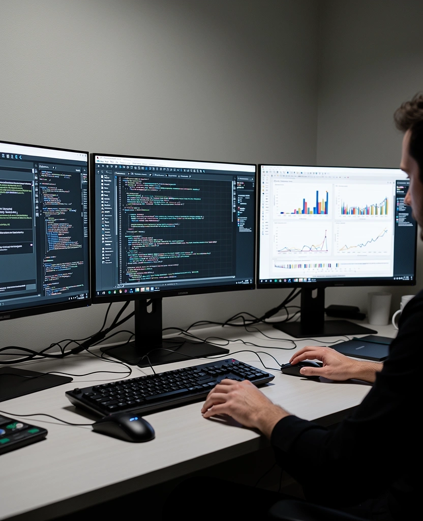 Entorno de trabajo en el laboratorio